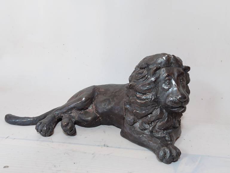 Original Expressionism Animal Sculpture by Nerijus Kisielius