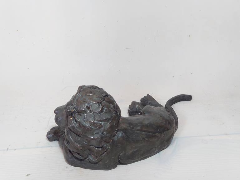 Original Expressionism Animal Sculpture by Nerijus Kisielius