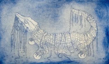 Original Fine Art Animal Printmaking by Alba Paramo