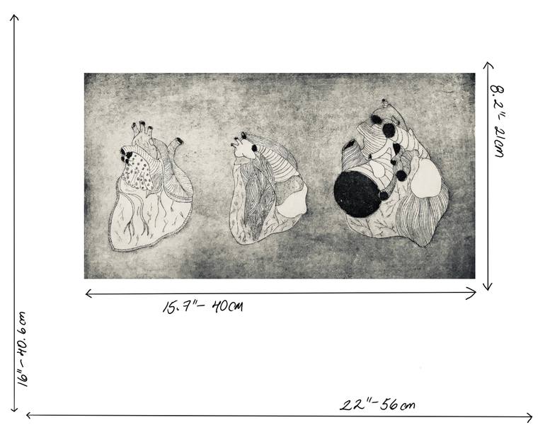 Original Other Nature Printmaking by Alba Paramo