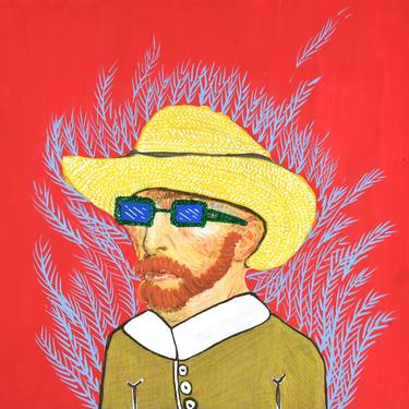Van Gogh Straw Hat for The Other Avatars thumb
