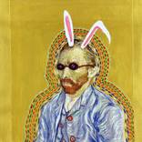 Van Gogh with Bunny Ears for The Other Avatars by Alba Paramo