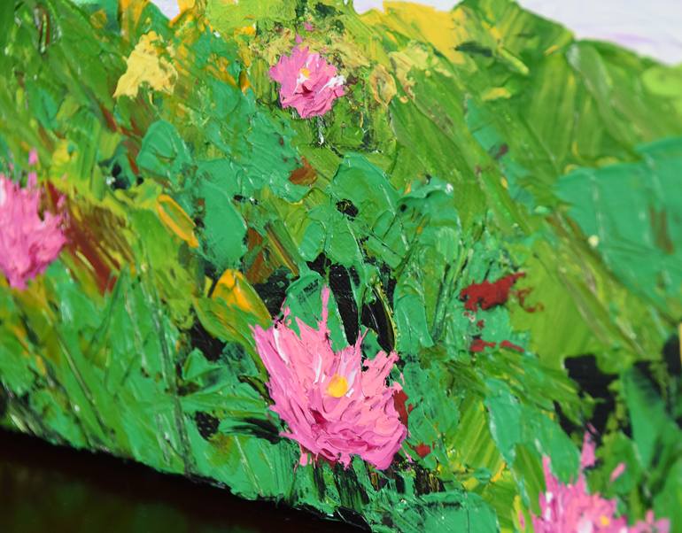 Original Abstract Landscape Painting by Anna Kim