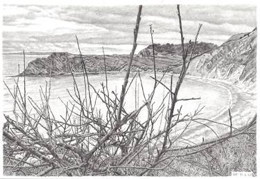 Print of Landscape Drawings by Ian Hedley