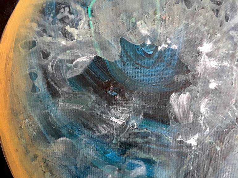 Original Abstract Expressionism Abstract Painting by Liz Sun A Yoon