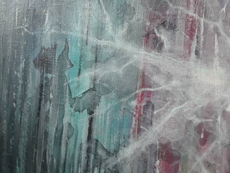 Original Abstract Expressionism Abstract Painting by Liz Sun A Yoon
