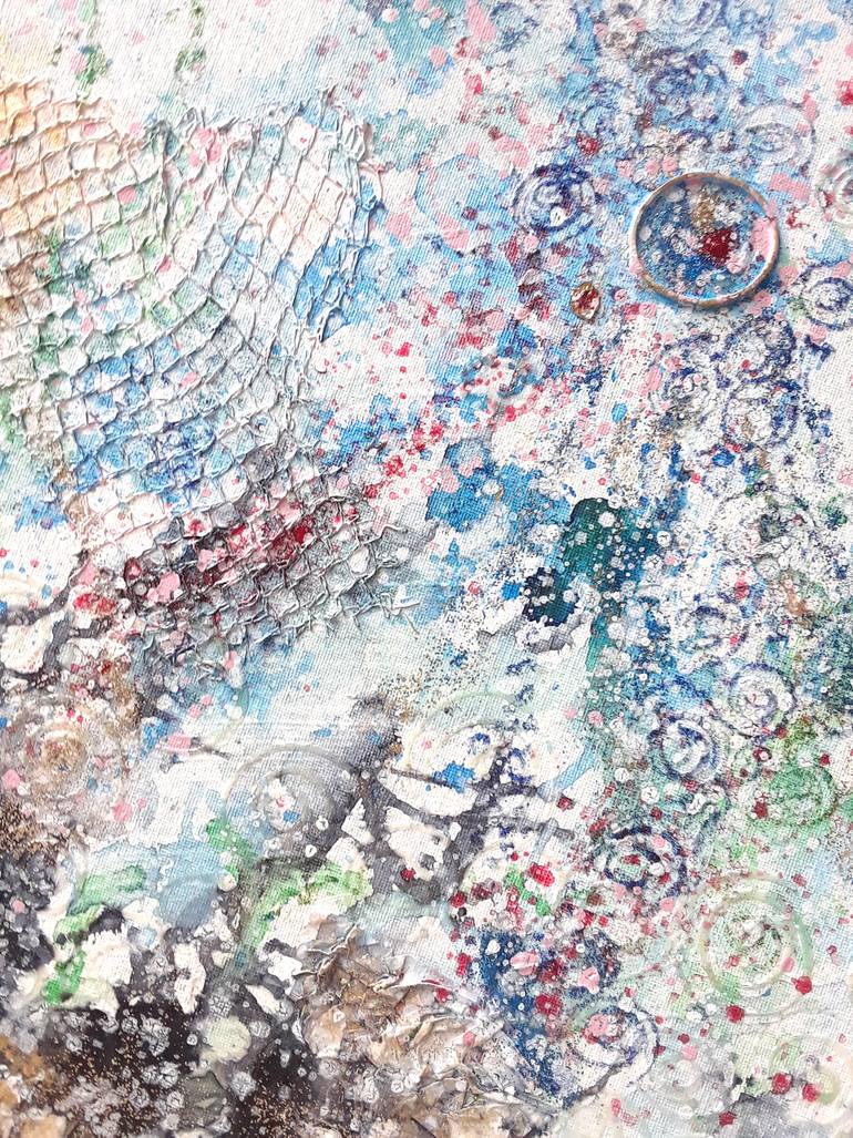 Original Abstract Expressionism Abstract Painting by Liz Sun A Yoon