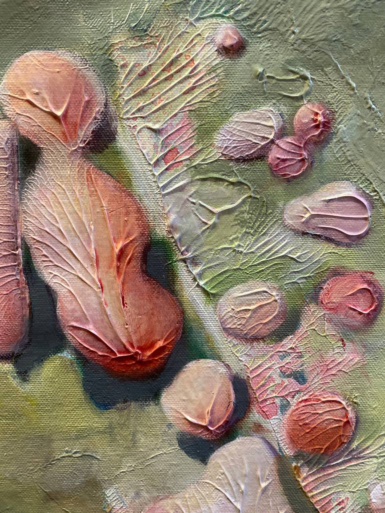 Original Abstract Nature Painting by Florence Laurent Minouflet