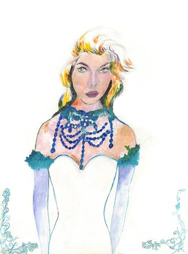 Print of Figurative Fashion Paintings by Diana Archer