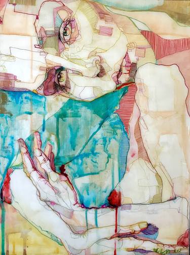 Original Expressionism Women Paintings by Karmen Kraft