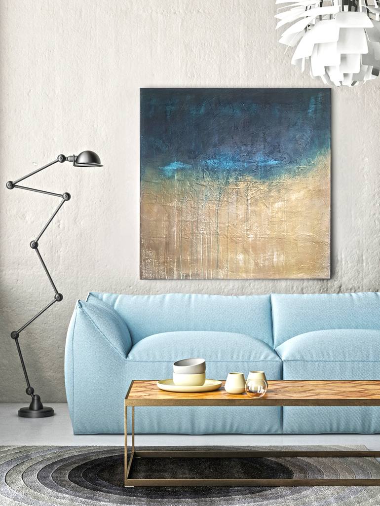 Original Abstract Expressionism Abstract Painting by Dorota Kalinowska