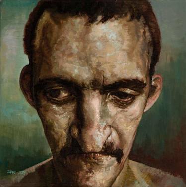Original Abstract Portrait Paintings by Dario Zana