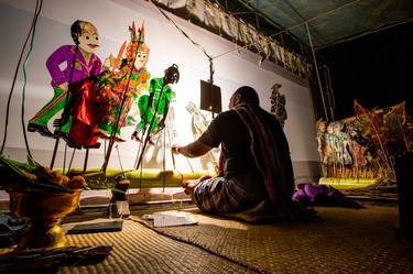 Shadow Puppet Artist in Thailand thumb