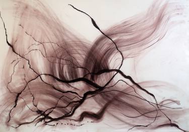 Original Abstract Expressionism Abstract Drawings by Joao Pinto