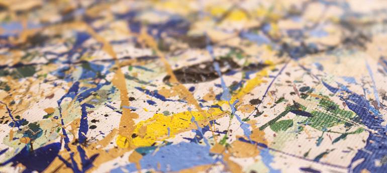 Original Abstract Expressionism Abstract Painting by Joao Pinto
