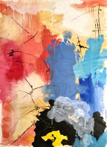 Print of Abstract Expressionism Abstract Paintings by Joao Pinto