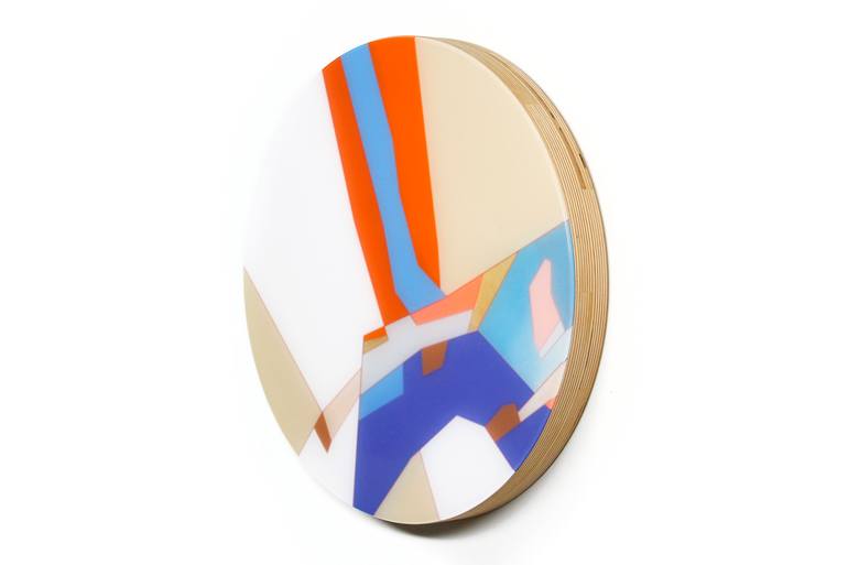 Original Art Deco Abstract Painting by Courtlandt Swartz