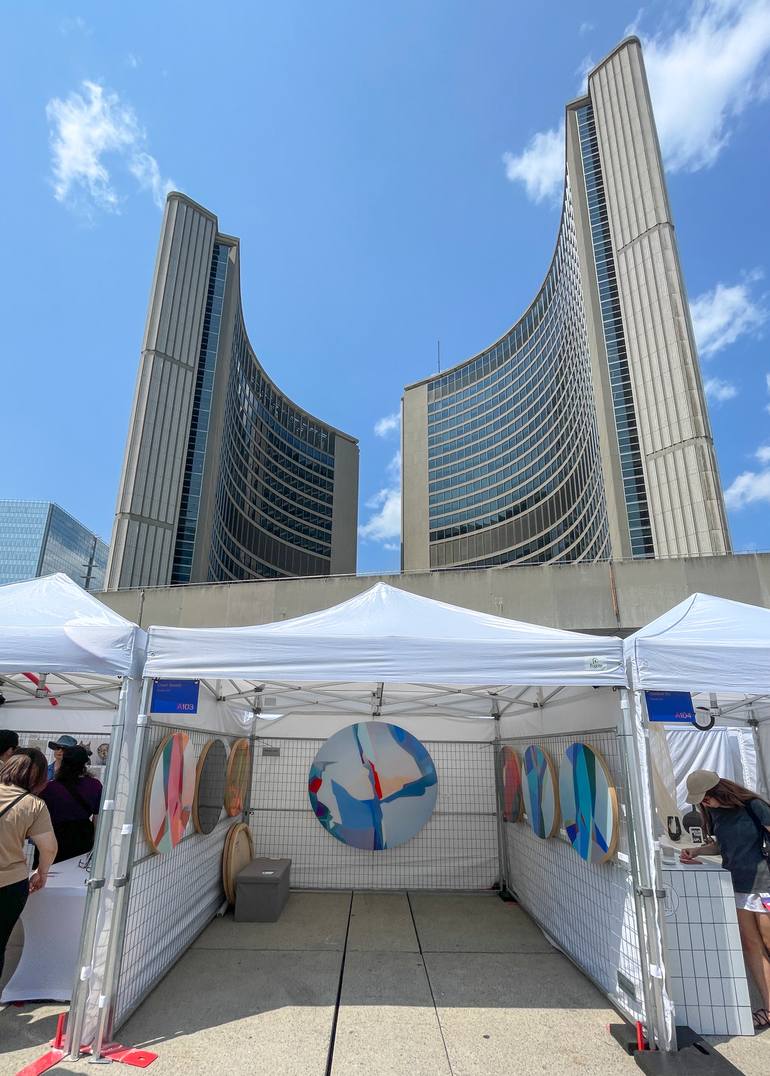 Original Contemporary Abstract Painting by Courtlandt Swartz