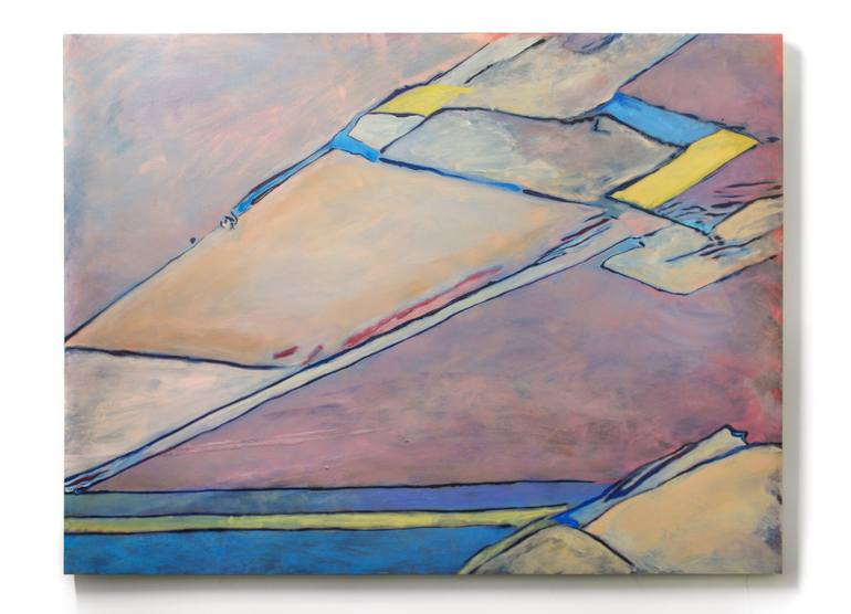 Original Abstract Expressionism Abstract Painting by Courtlandt Swartz