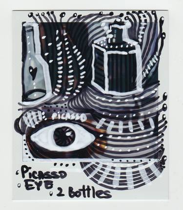 Picasso, eye and 2 bottles - Limited Edition of 1 thumb
