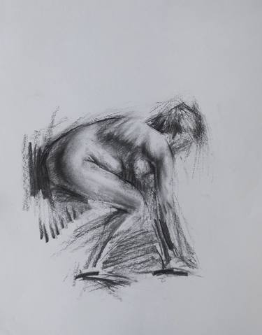 Print of Expressionism Body Drawings by Liao Dean