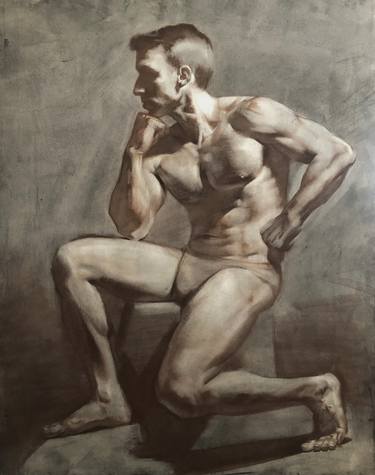 Print of Figurative Men Drawings by Anouk Bijsterbosch