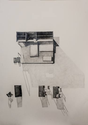 Print of Modern Architecture Drawings by Djordje Markovic