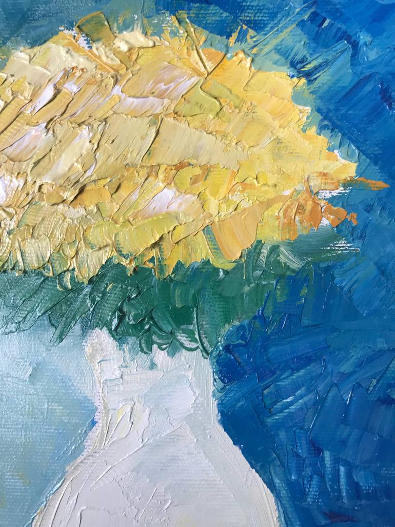Original Impressionism Still Life Painting by Pavlr Fineart