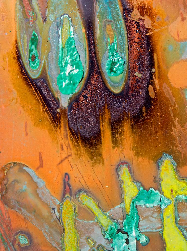 Original Abstract Expressionism Abstract Painting by Isidor Kullgren