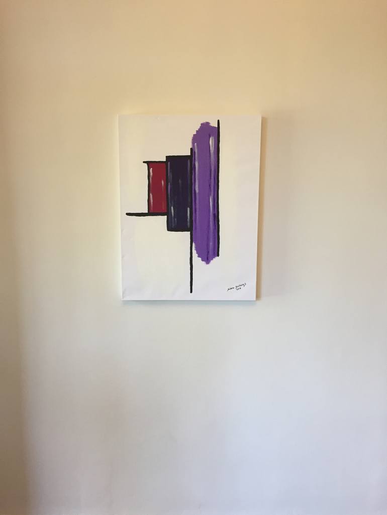 Original Abstract Painting by Sabre Fontaires