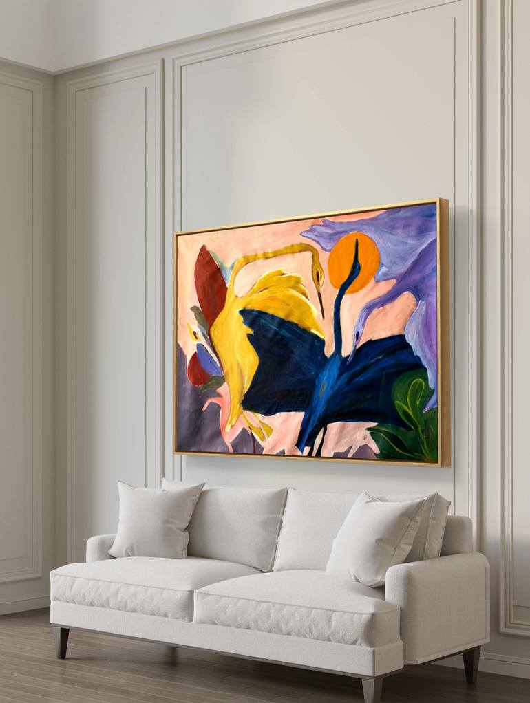 Original Contemporary Abstract Painting by Zacharo Karakonstanti