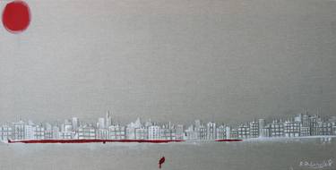 Print of Figurative Cities Drawings by Nuria Rabanillo-de la Fuente