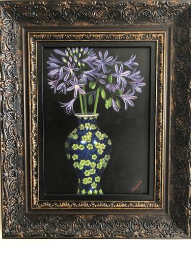 Original Fine Art Floral Painting by Jennifer Dugmore