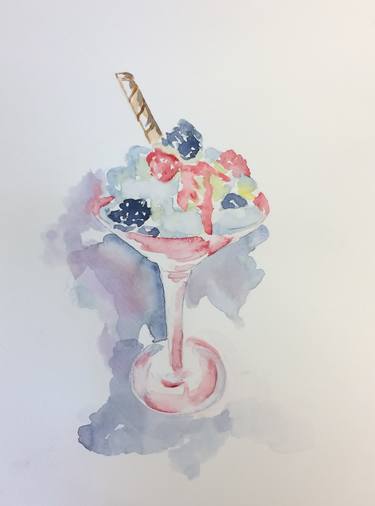 Print of Abstract Food & Drink Paintings by Annerley Owen