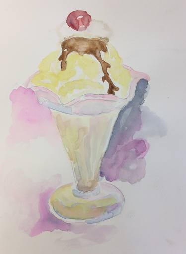 Print of Abstract Food & Drink Paintings by Annerley Owen