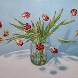 Tulips' dance by Elena Nabokova