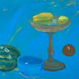Still Life on Cerulean by Rosa Roberts