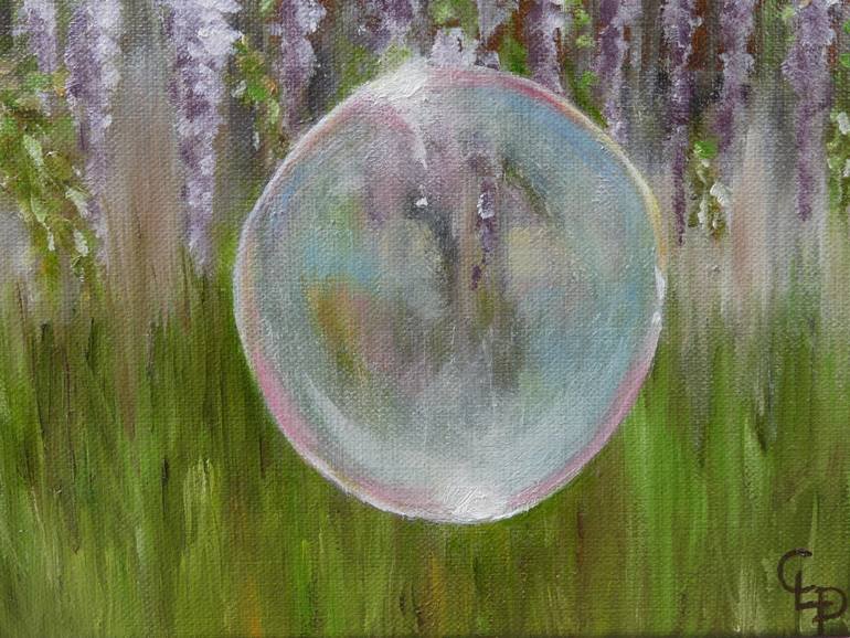 Original Figurative Children Painting by Cecile Pardigon