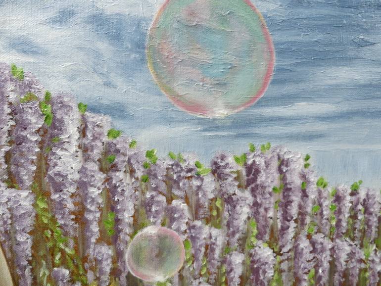 Original Figurative Children Painting by Cecile Pardigon