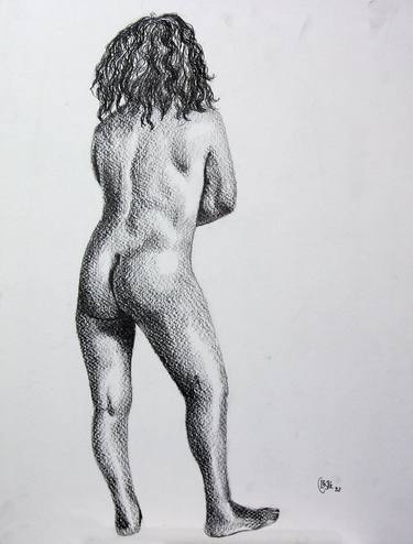 Original Conceptual Body Drawings by Celeste von Solms