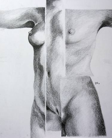 Original Fine Art Body Drawings by Celeste von Solms