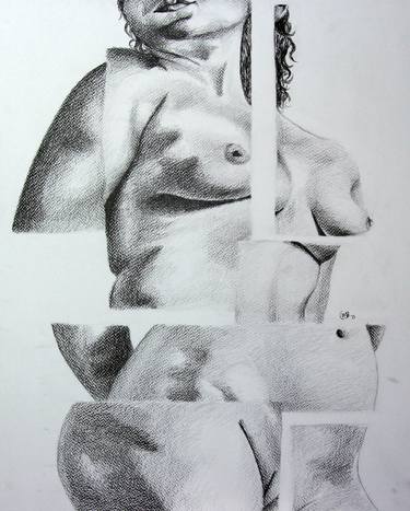 Original Fine Art Body Drawings by Celeste von Solms