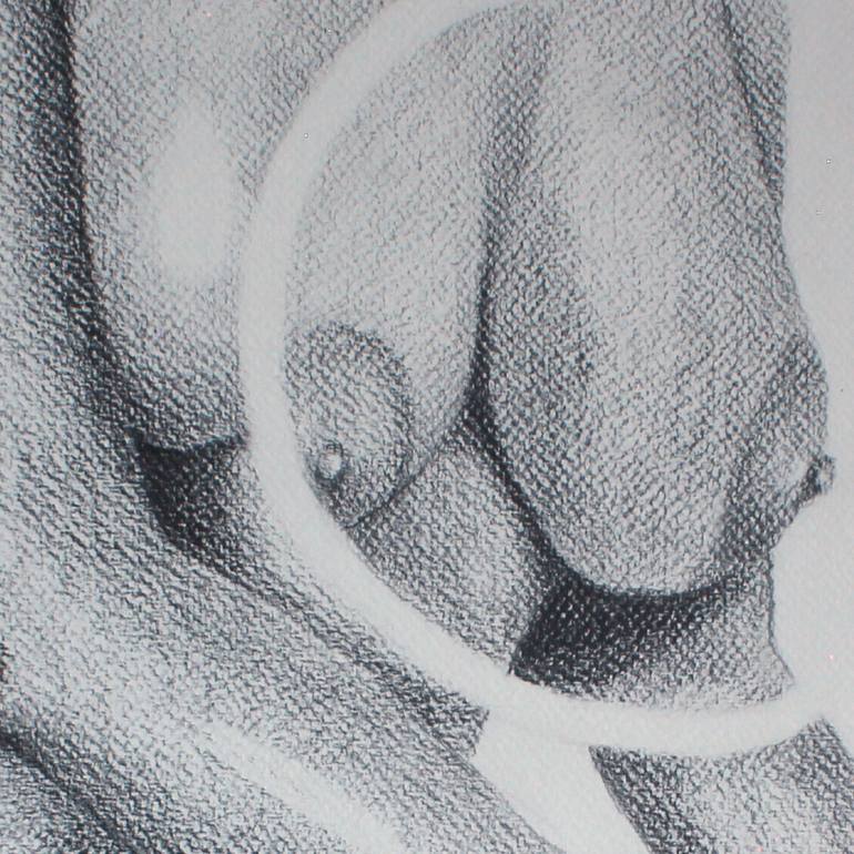 Original Nude Drawing by Celeste von Solms