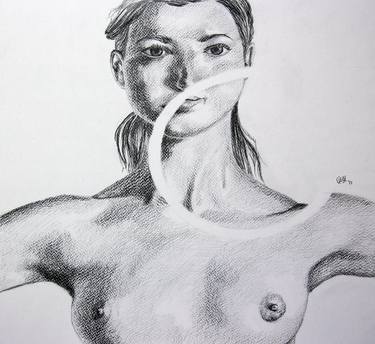 Original Fine Art Nude Drawings by Celeste von Solms