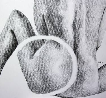 Original Fine Art Nude Drawings by Celeste von Solms