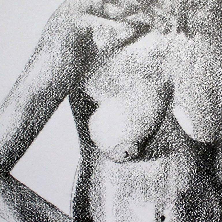 Original Fine Art Body Drawing by Celeste von Solms