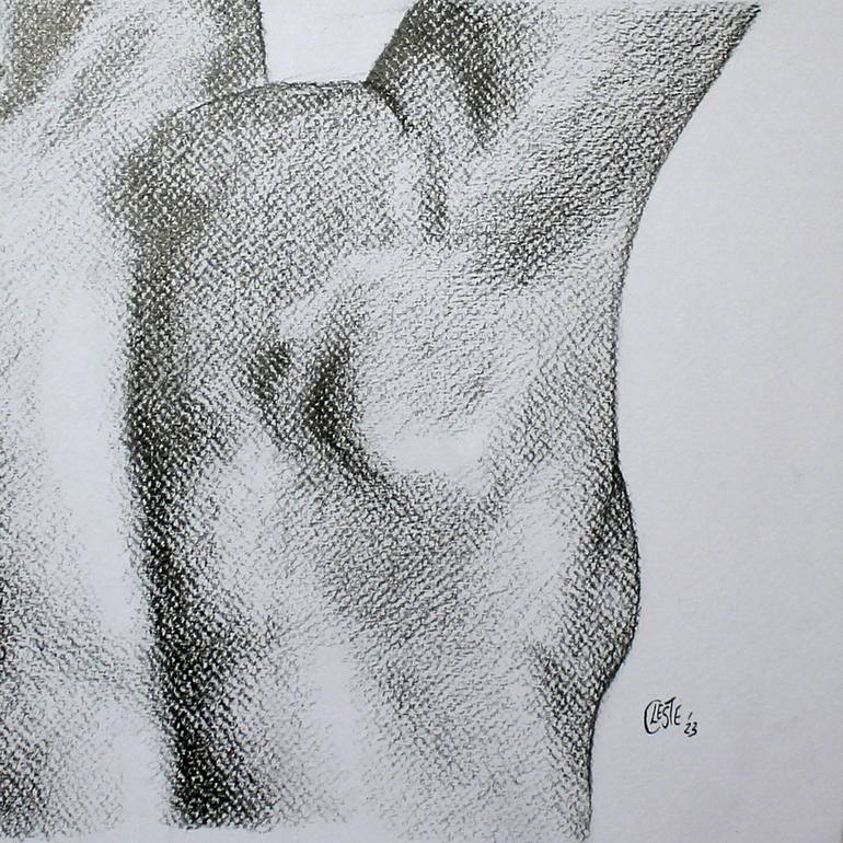 Original Body Drawing by Celeste von Solms