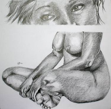 Original Nude Drawings by Celeste von Solms