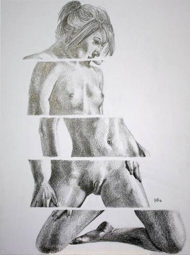 Original Nude Drawings by Celeste von Solms