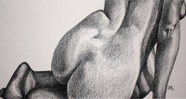 Body Creation No 3 - Detailed Pencil on Paper thumb